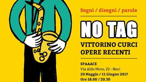 Noci, ''No Tag'': mostra personale di Vittorino Curci alla galleria Spaaace